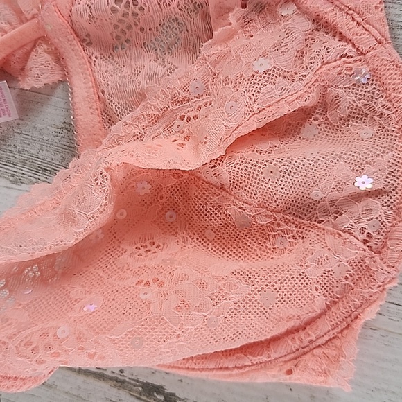 Victoria's Secret Dream Angels orange sherbet unlined demi t back bra Size 32DDD - Picture 3 of 9